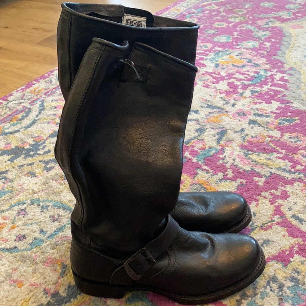 FRYE boots, black, barely worn